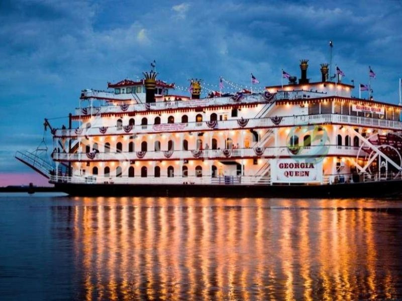 Buffet dinner cruise with live entertainment in Savannah - Tour in  Savannah