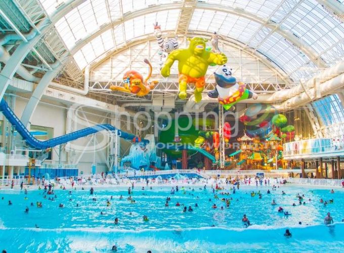 Dreamworks indoor water park entrance ticket in New York City - Tour in  New York City