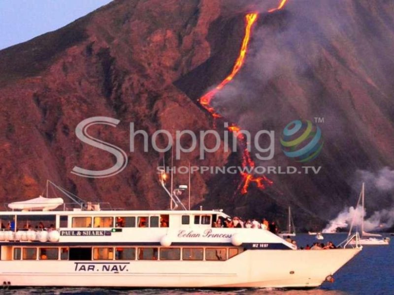 From Milazzo Panarea And Stromboli Boat Trip By Night In Messina - Tour in  Messina