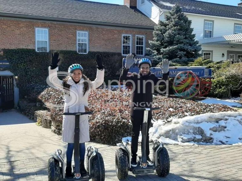 Henry of pelham winery winter segway tour in Canada - Tour in St. John's