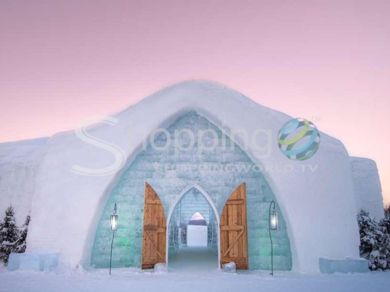 Ice hotel entrance ticket with transportation in Canada - Tour in Quebec City