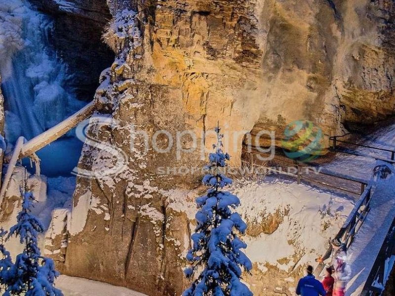 Johnston canyon evening icewalk in Banff - Tour in  Banff