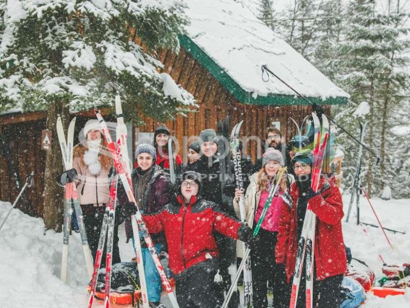 Lanaudière region hike with snoweshoes in Canada - Tour in Montreal