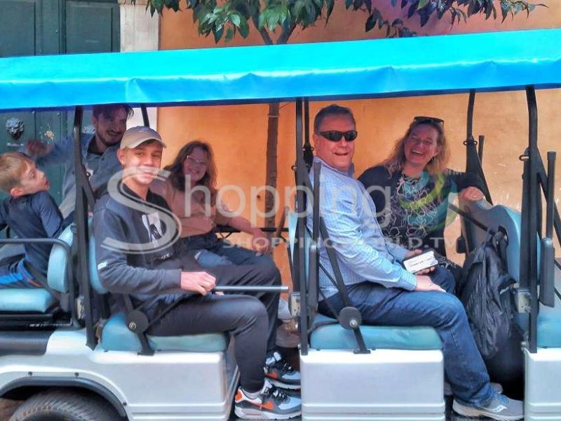Private Golf Cart Tour With Local Guide And Wine In Rome - Tour in  Rome