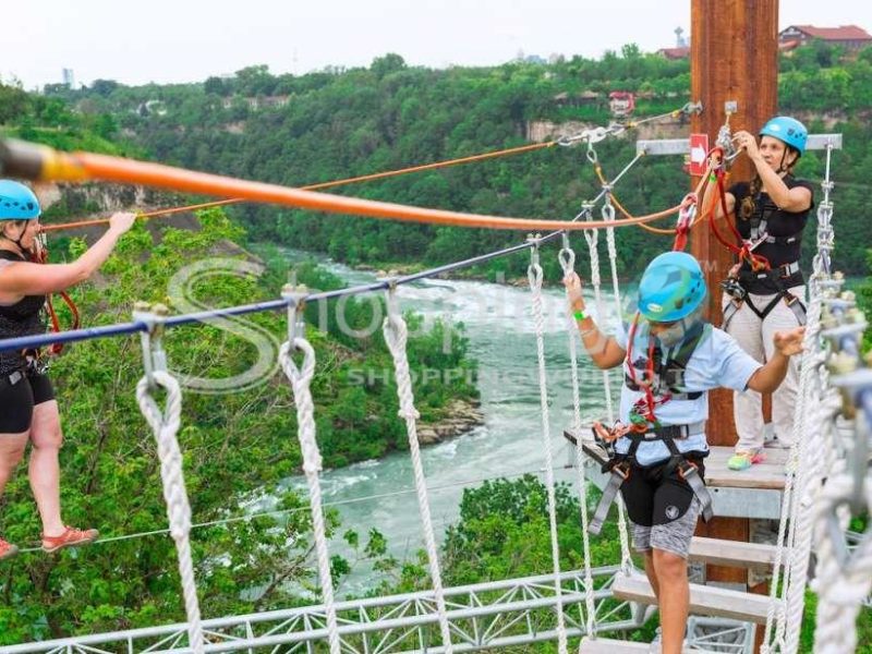 Whirlpool adventure ropes course in Ontario - Tour in  Ontario