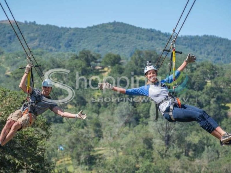 Zipline adventure with 6 different ziplines in USA - Tour in Santa Barbara